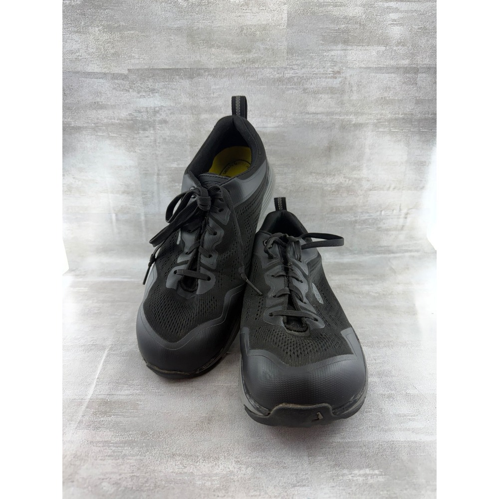 KEEN Utility Vista Energy Men Sz 10D Black Carbon Fiber Toe Work Shoes 1024589